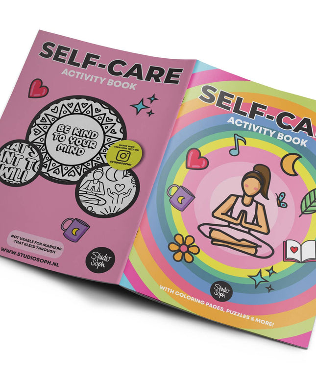 Self-Care Coloring Activity Book