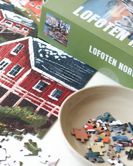 Puslespill | Lofoten Norge | 1000 Brikker