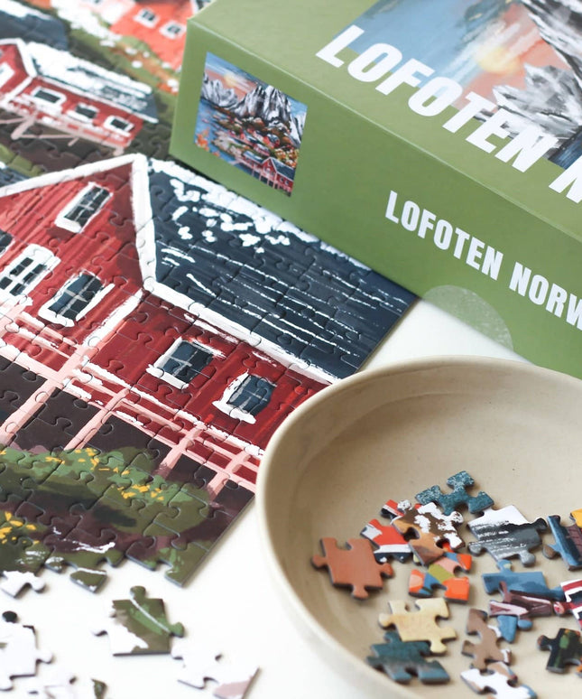 Puslespill | Lofoten Norge | 1000 Brikker