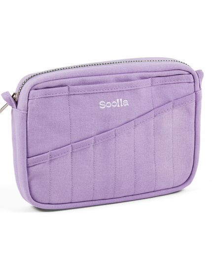 Forhåndsbestilling | Soolla® Studio Pouch | Lilac Love | Veske for Skrivesaker