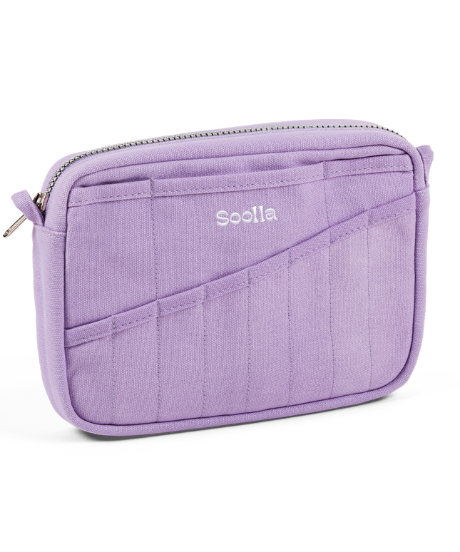 Forhåndsbestilling | Soolla® Studio Pouch | Lilac Love | Veske for Skrivesaker