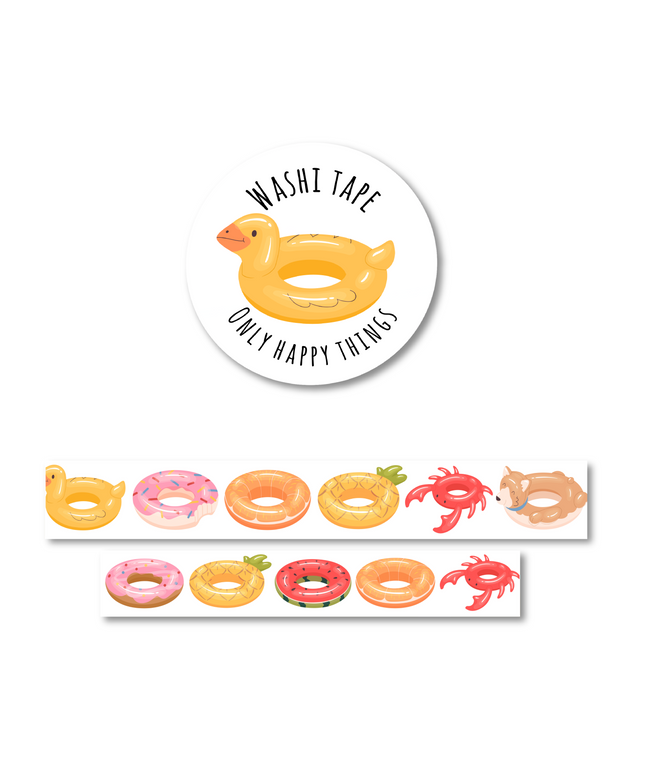 Washi Tape | Pool Party