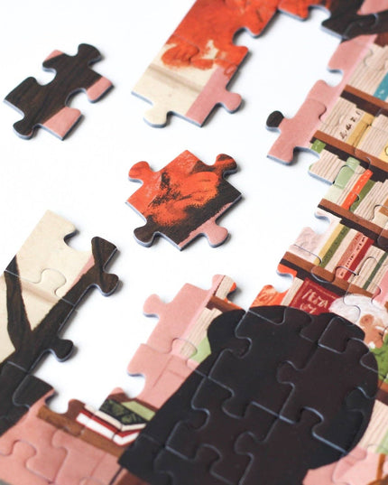 The Bookstore Puslespill | 500 Brikker