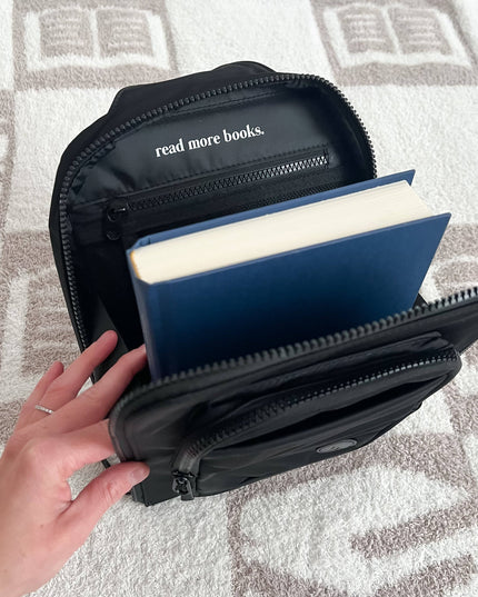 The Bookish Crossbody: Bows Books Flowers