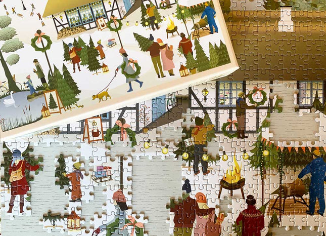 Puslespill | Christmas Tree Farm | 1000 Brikker