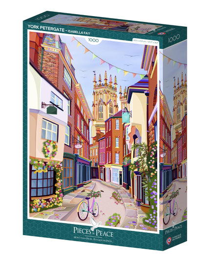 Puslespill 1000 Brikker - York Petergate
