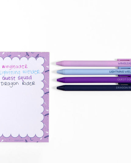 Romantasy Reader Quadrant Pen Set