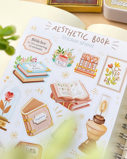 Klistremerkeark | Aesthetic Book