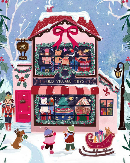 Mini Puslespill 96 Brikker | Old Village Toy Shop