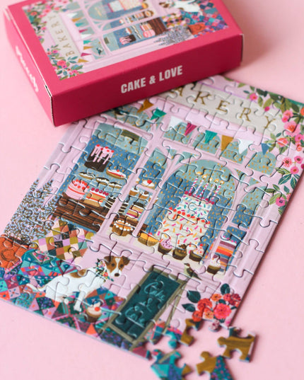 Cake & Love Mini Puslespill, 99 Brikker