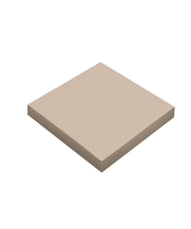 Vintage Brown Sticky Notes 75mm x 75mm /100 ark per blokk