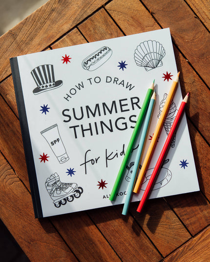 Summer Things: How to Draw Book for Kids