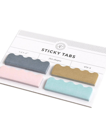 Forhåndsbestilling: Sticky Note Tabs | Bølgete Pastel