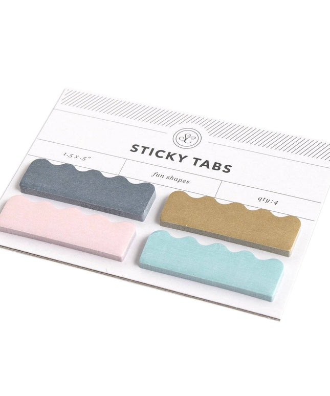 Forhåndsbestilling: Sticky Note Tabs | Bølgete Pastel