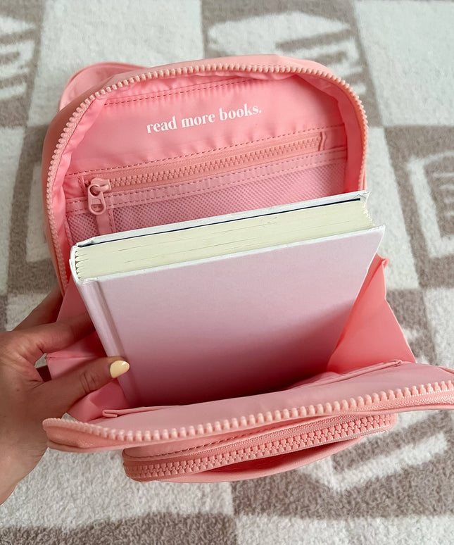 The Bookish Crossbody: Bubblegum