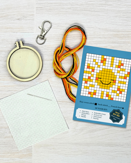 You are my Sunshine Mini Matchbox Broderingssett