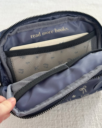 The Bookish Belt Bag: Cinnamon