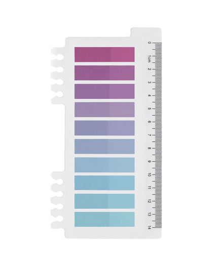 Blueberry Mist | Gjennomskinnelige notislapper | Selvklebende faner | Klistrelapper