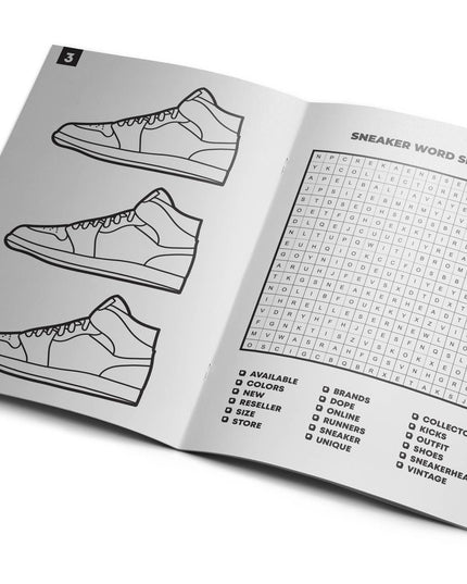 Sneaker Activity Book