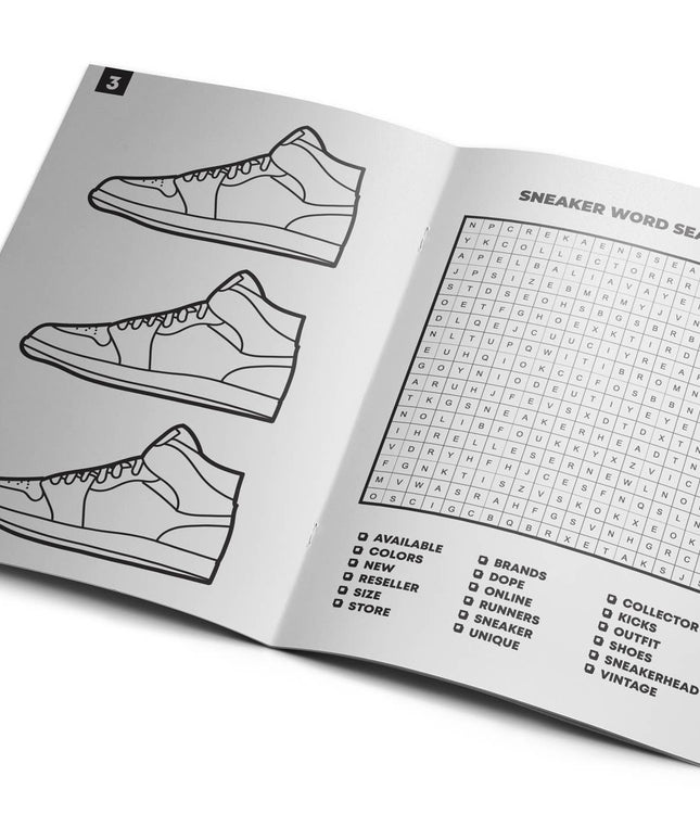 Sneaker Activity Book