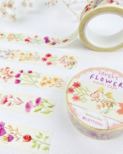 Washi Tape | Lovely Flower