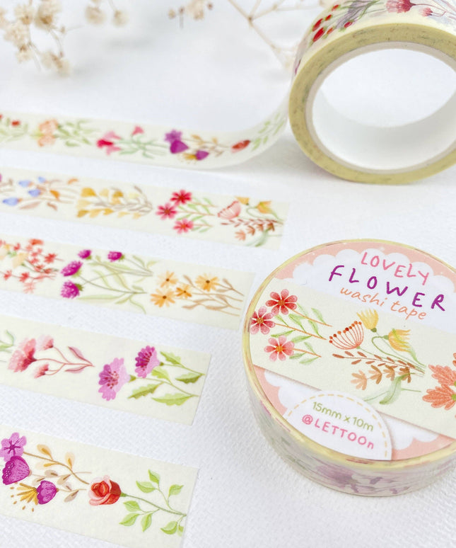 Washi Tape | Lovely Flower