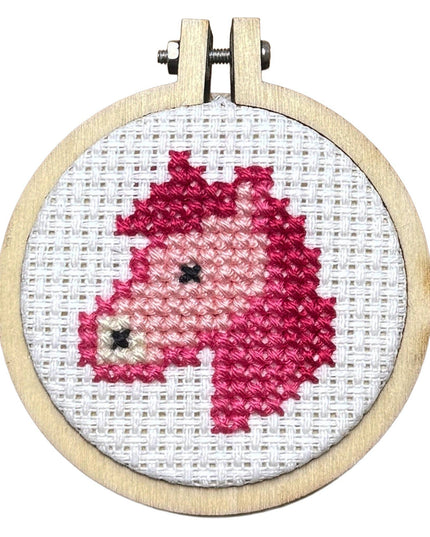 The Pink Pony Club (pony) Mini Matchbox Broderingssett