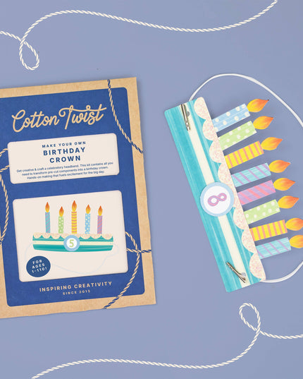 Lag Din Egen Bursdagskrone | DIY Hobbysett For Barn