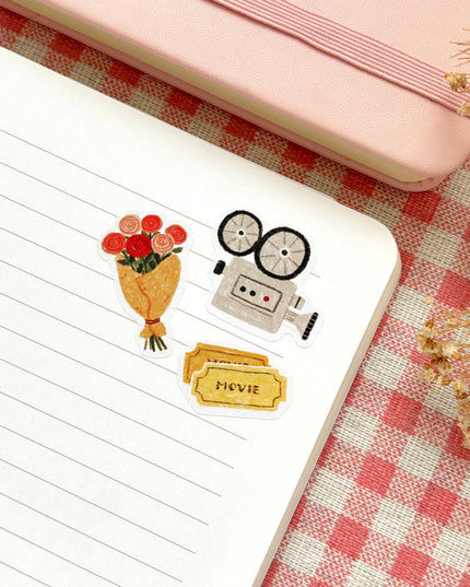 Klistremerkeark | Movie Date | A6