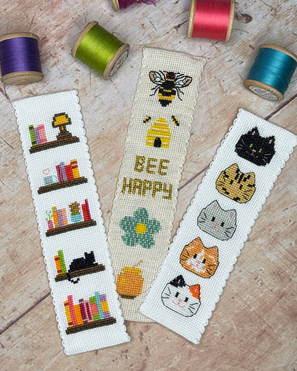Kitty Cats Bokmerke Broderingssett