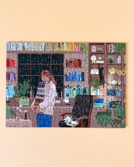 Reading Room Mini Puslespill, 99 Brikker