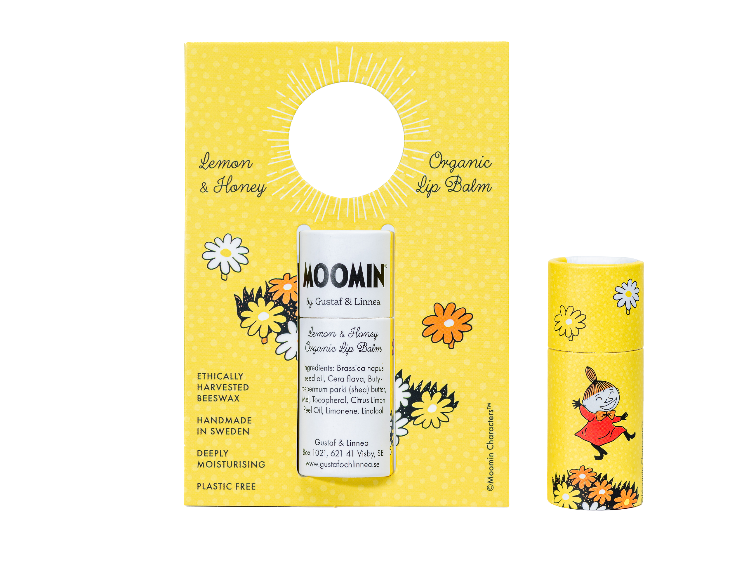 Mummi «Lille My» av G&L – Leppepomade av bivoks med sitron og honning