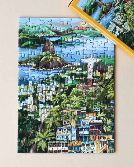 Piecely Rio de Janeiro Mini Puslespill, 99 Brikker