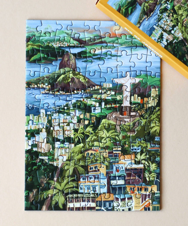 Piecely Rio de Janeiro Mini Puslespill, 99 Brikker