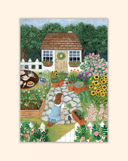 Postkort | August Garden