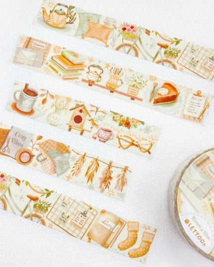 Washitape | Cozy Aesthetic | Lettoon