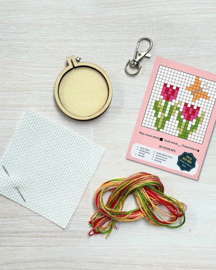 You Grow Girl! Mini Matchbox Broderingssett