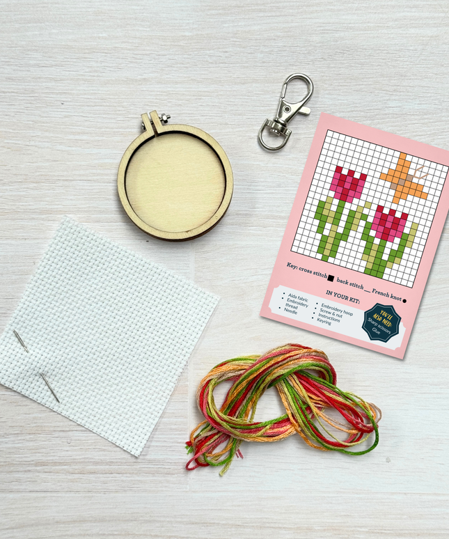 You Grow Girl! Mini Matchbox Broderingssett