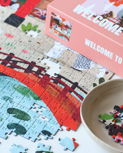Puslespill | Welcome to Japan | 1000 Brikker