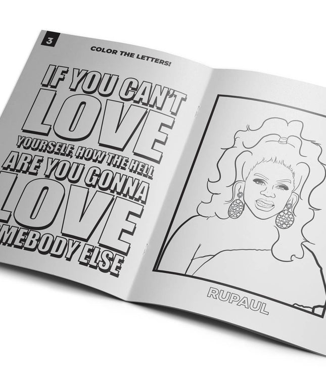 Drag Queen Activity Book