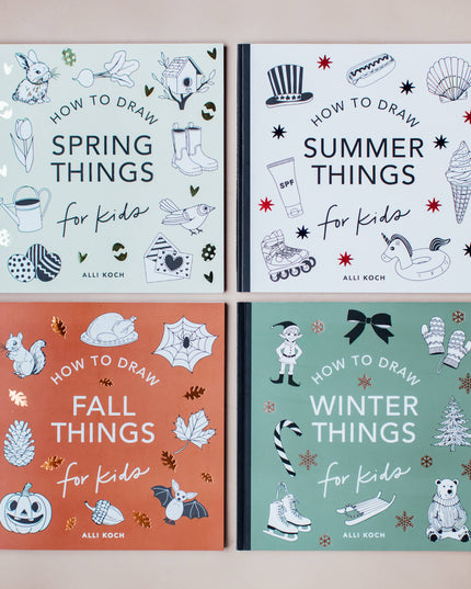Summer Things: How to Draw Book for Kids
