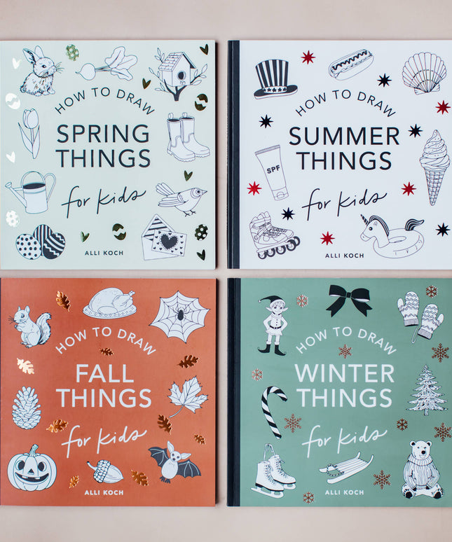 Summer Things: How to Draw Book for Kids