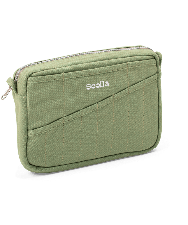 Forhåndsbestilling | Soolla® Studio Pouch | Ganja Green | Hobbyveske