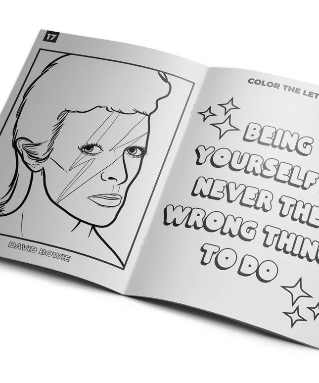 Queer LGBTQ+ Activity Coloring Book