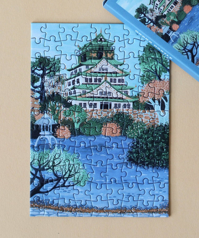 Osaka Castle Mini Puslespill 99 Brikker