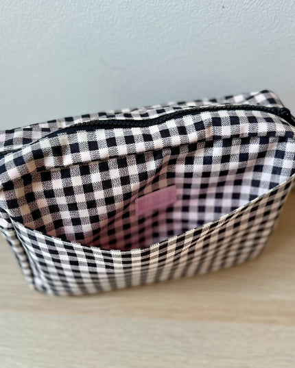 Gingham Journal Pouch | Journaling Veske
