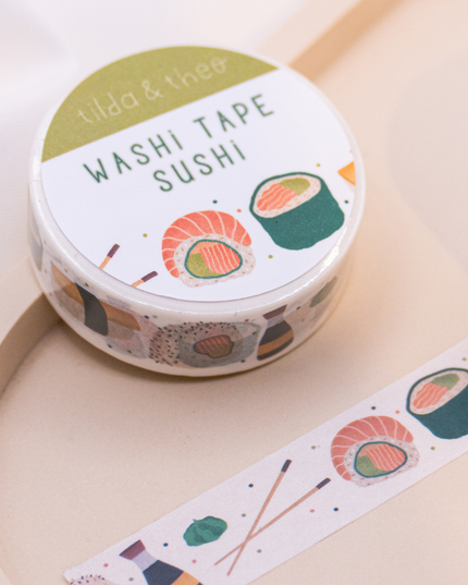 Washi Tape | Sushi/Nigiri | Papirtape Japan