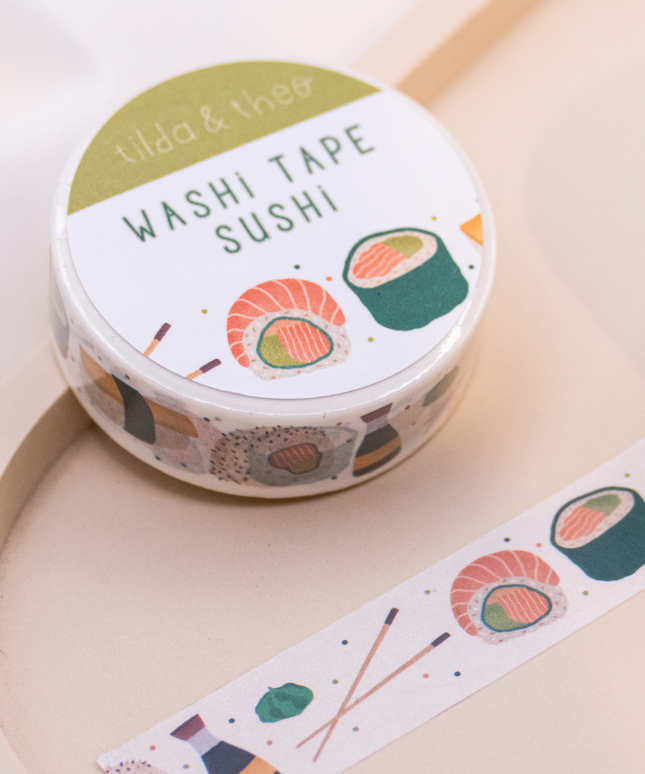Washi Tape | Sushi/Nigiri | Papirtape Japan
