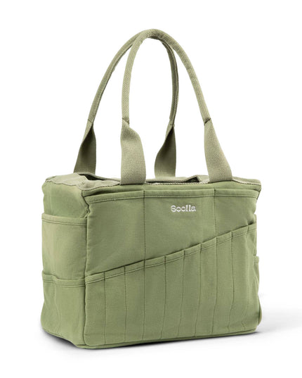 Forhåndsbestilling | Soolla Studio Artist Bag | Ganja Green | Hobbyveske | Veske for Kreative Prosjekter