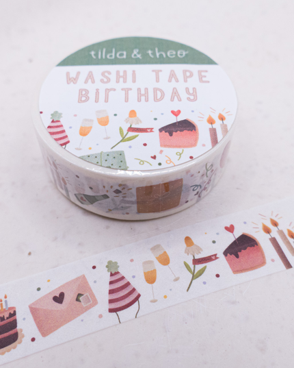 Washi Tape | Birthday | Tilda&Theo